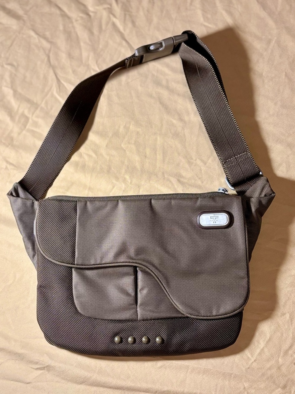 Time T Tech Cross Body Bag. - Women | Color: Brown